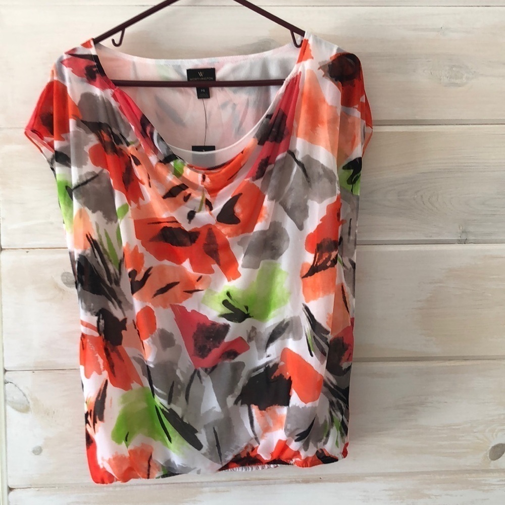 Worthington Short Sleeve Top‎